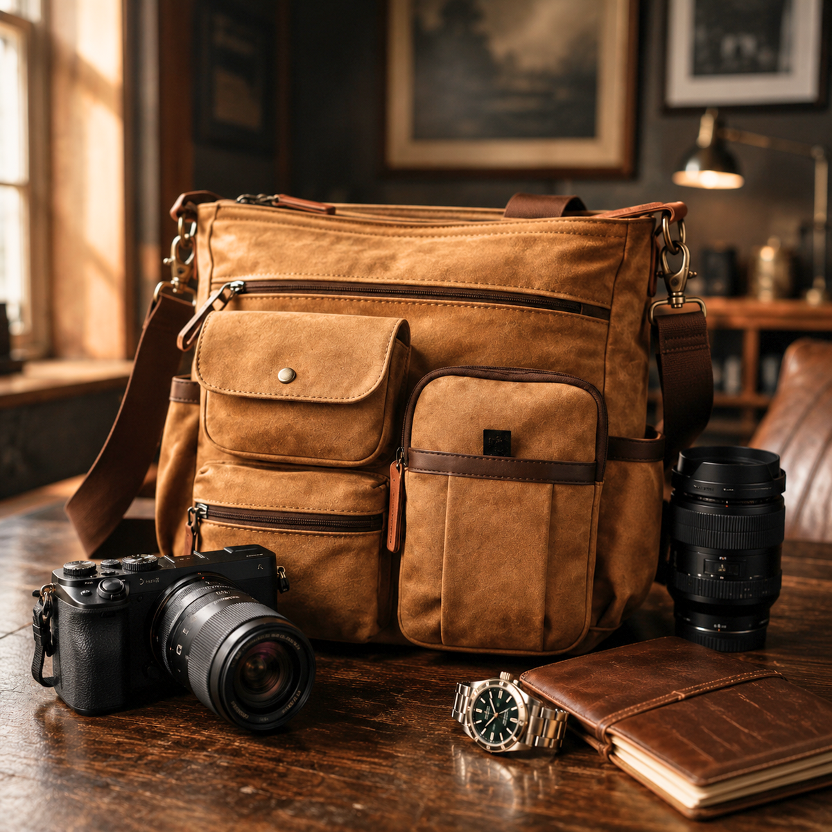 ALDRIDGE CARTER CANVAS MESSENGER
