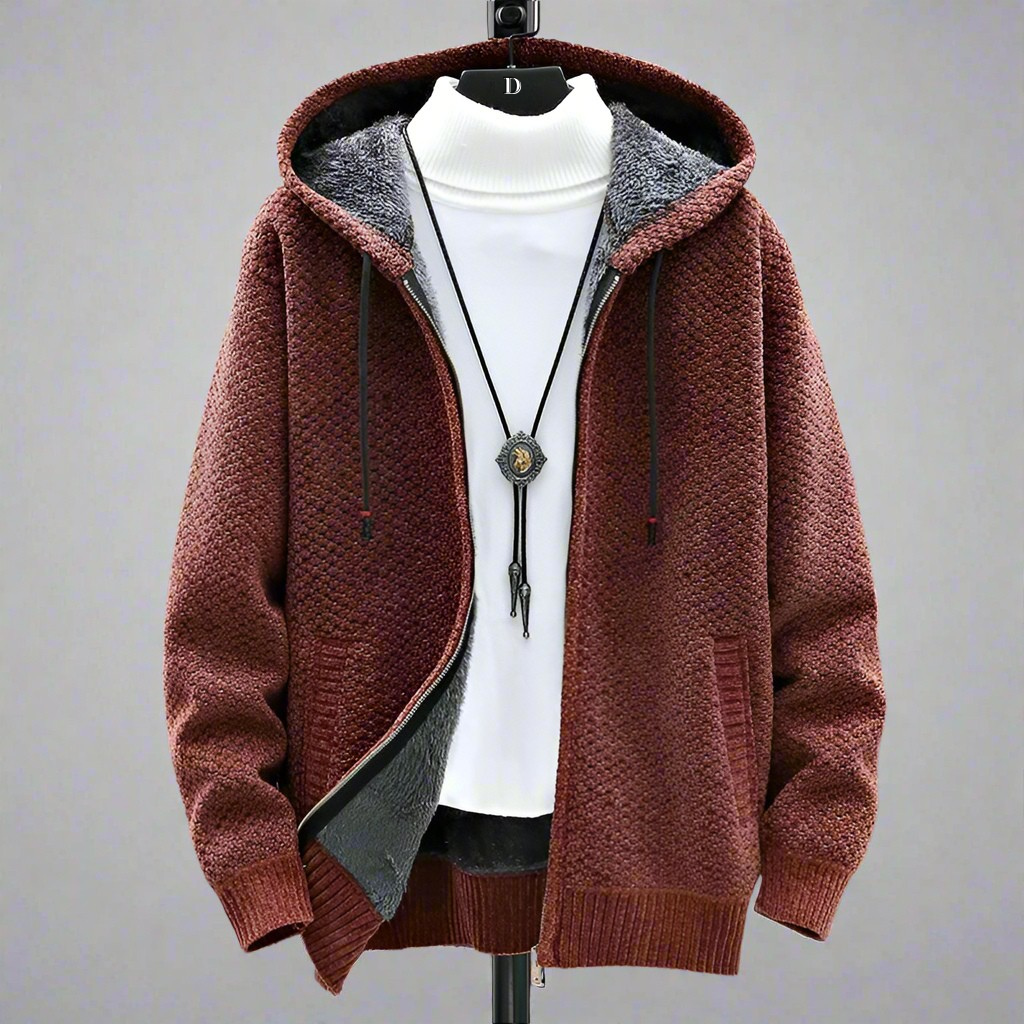 Helsinki Knitted Hoodie