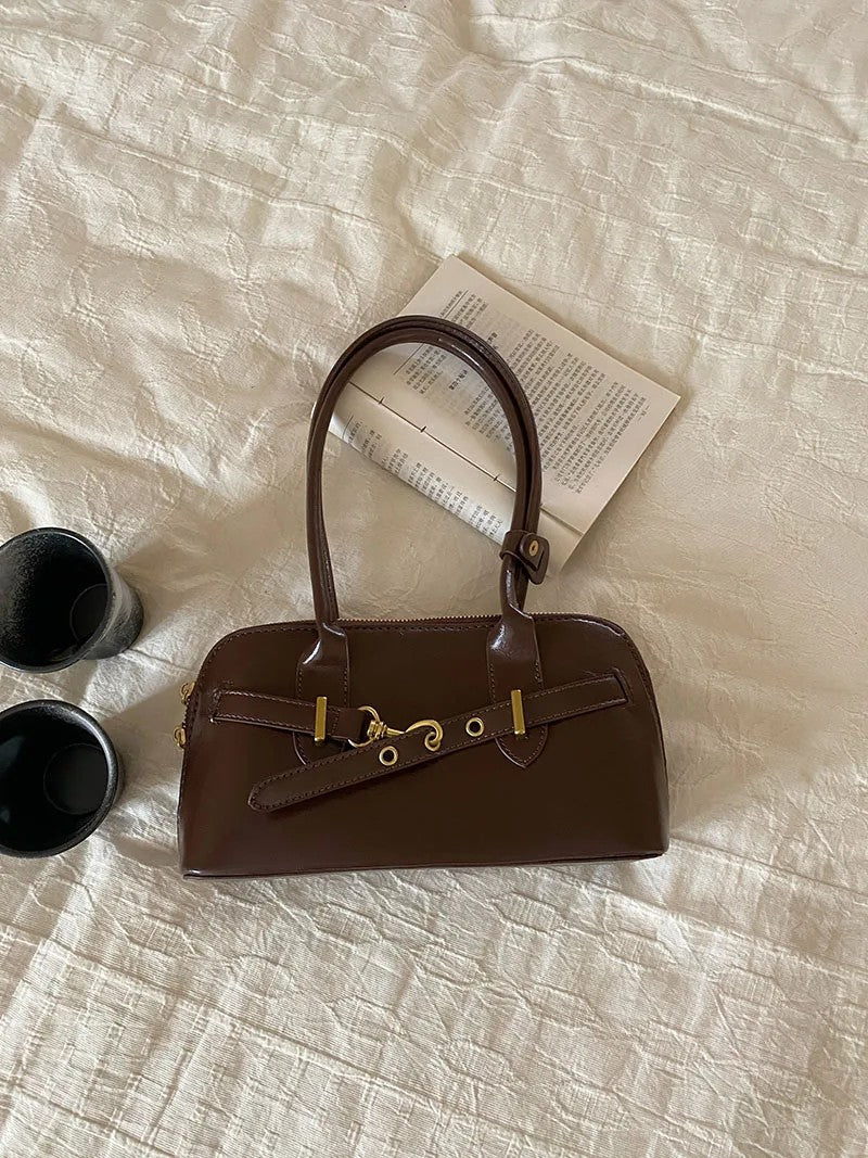 Bridle Buckle Shoulder Bag