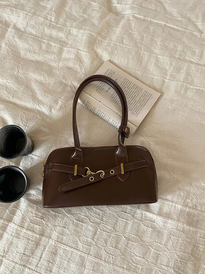 Bridle Buckle Shoulder Bag