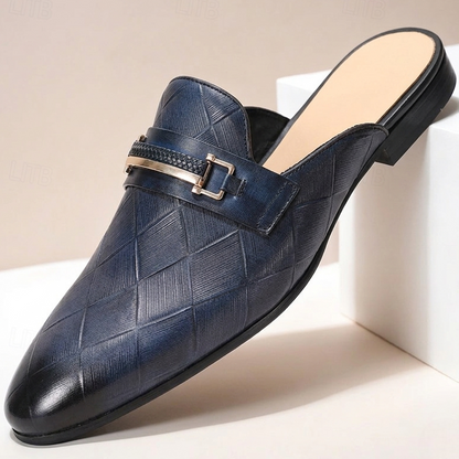 Tivaro Cowhide Leather Mules
