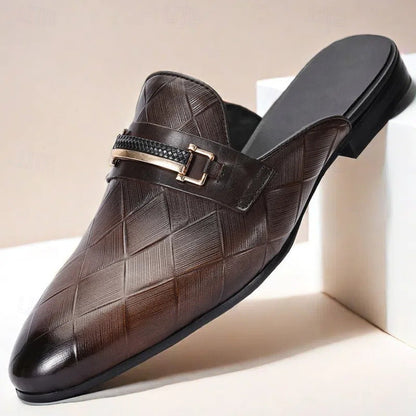Tivaro Cowhide Leather Mules