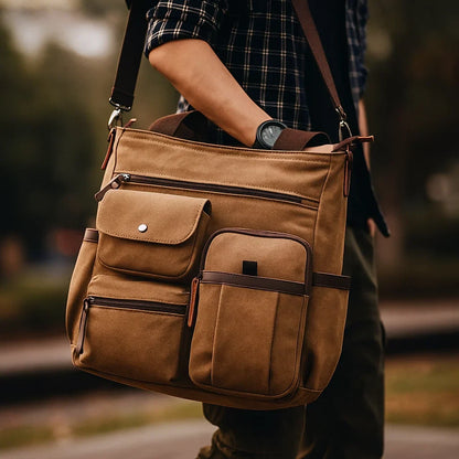 ALDRIDGE CARTER CANVAS MESSENGER