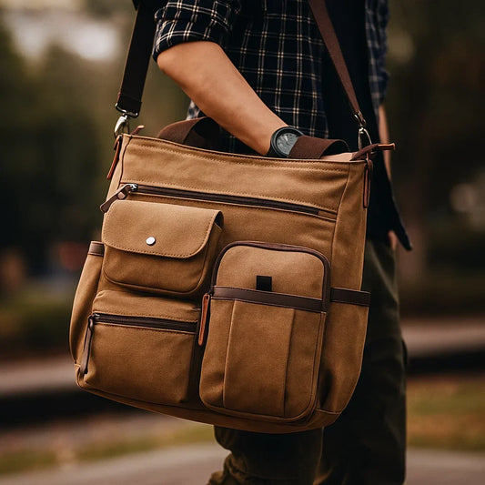 ALDRIDGE CARTER CANVAS MESSENGER