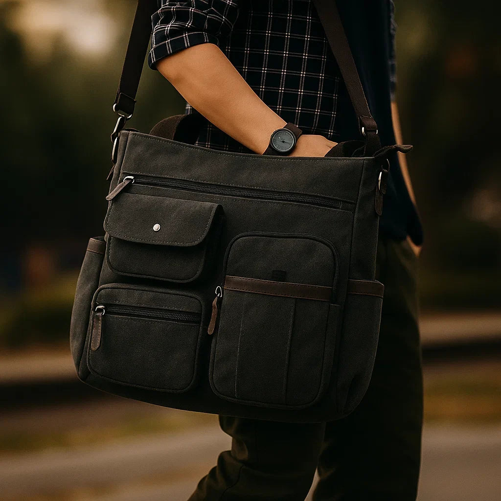 ALDRIDGE CARTER CANVAS MESSENGER