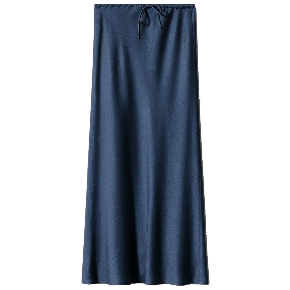 Ondine Drawstring Satin Skirt