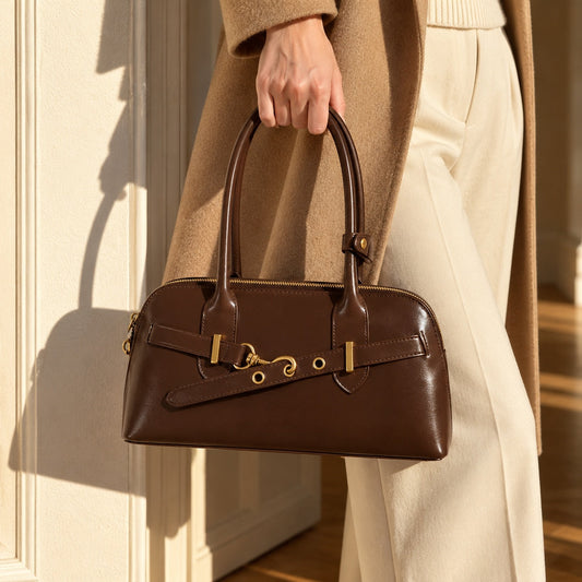 Bridle Buckle Shoulder Bag