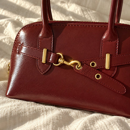 Bridle Buckle Shoulder Bag