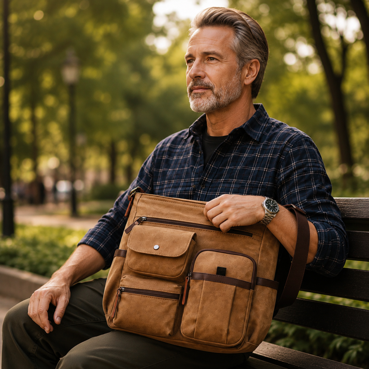 ALDRIDGE CARTER CANVAS MESSENGER