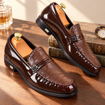 Marlon Croc Loafers