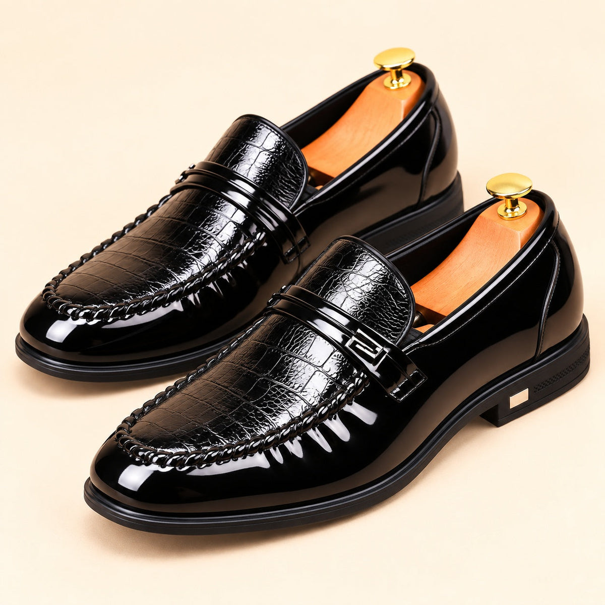 Marlon Croc Loafers