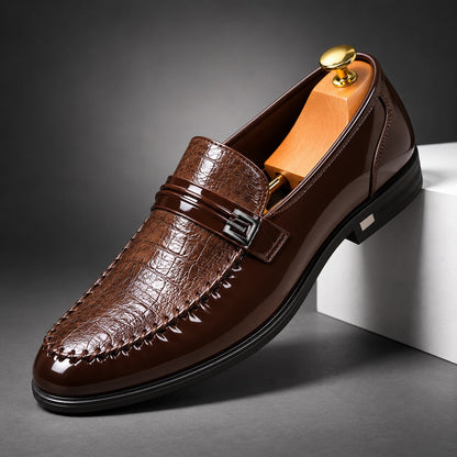 Marlon Croc Loafers