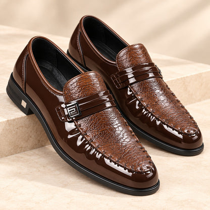 Marlon Croc Loafers