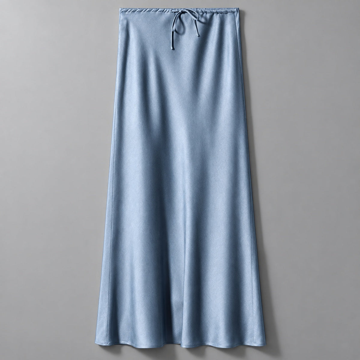 Ondine Drawstring Satin Skirt