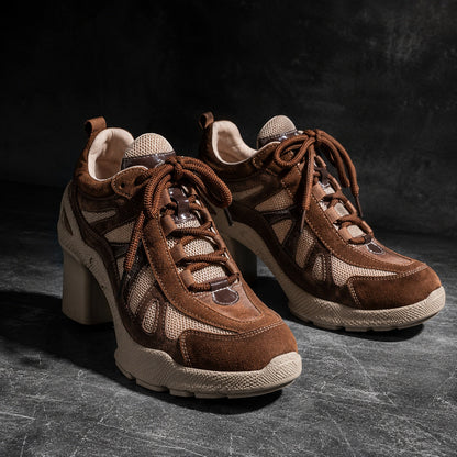 Patchina Colorblock Sport Heels