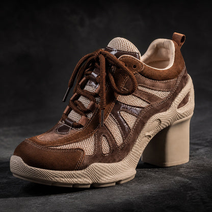 Patchina Colorblock Sport Heels