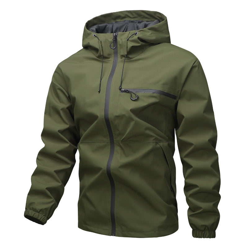 All-Weather Utility | Men's Waterproof Oversized Hooded Jacket