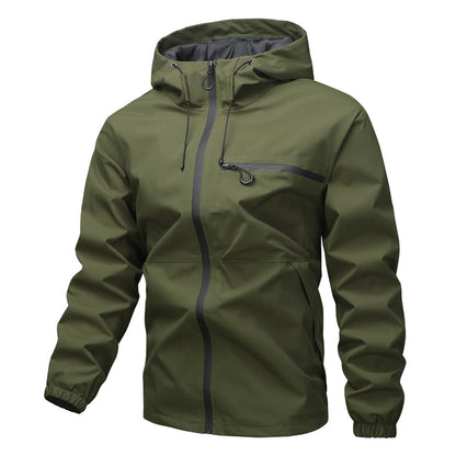 All-Weather Utility | Men's Waterproof Oversized Hooded Jacket