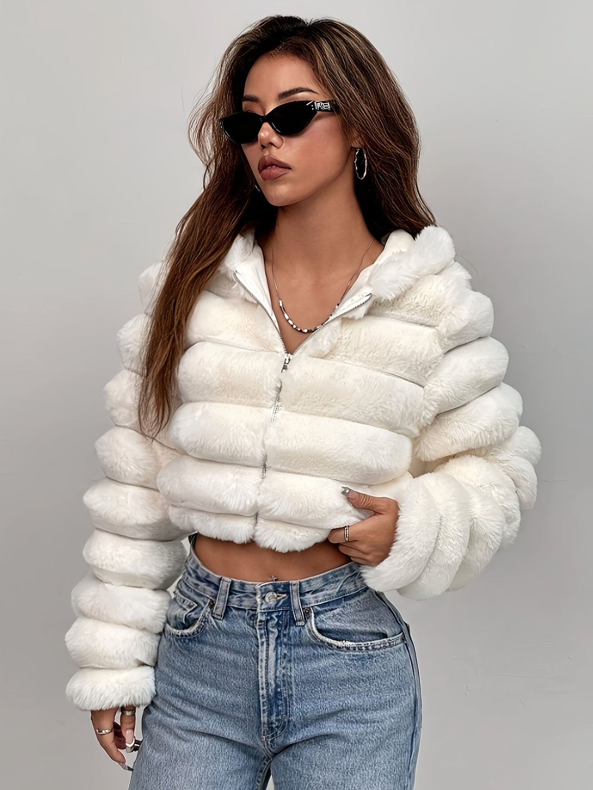 Serene Faux Fur Coat
