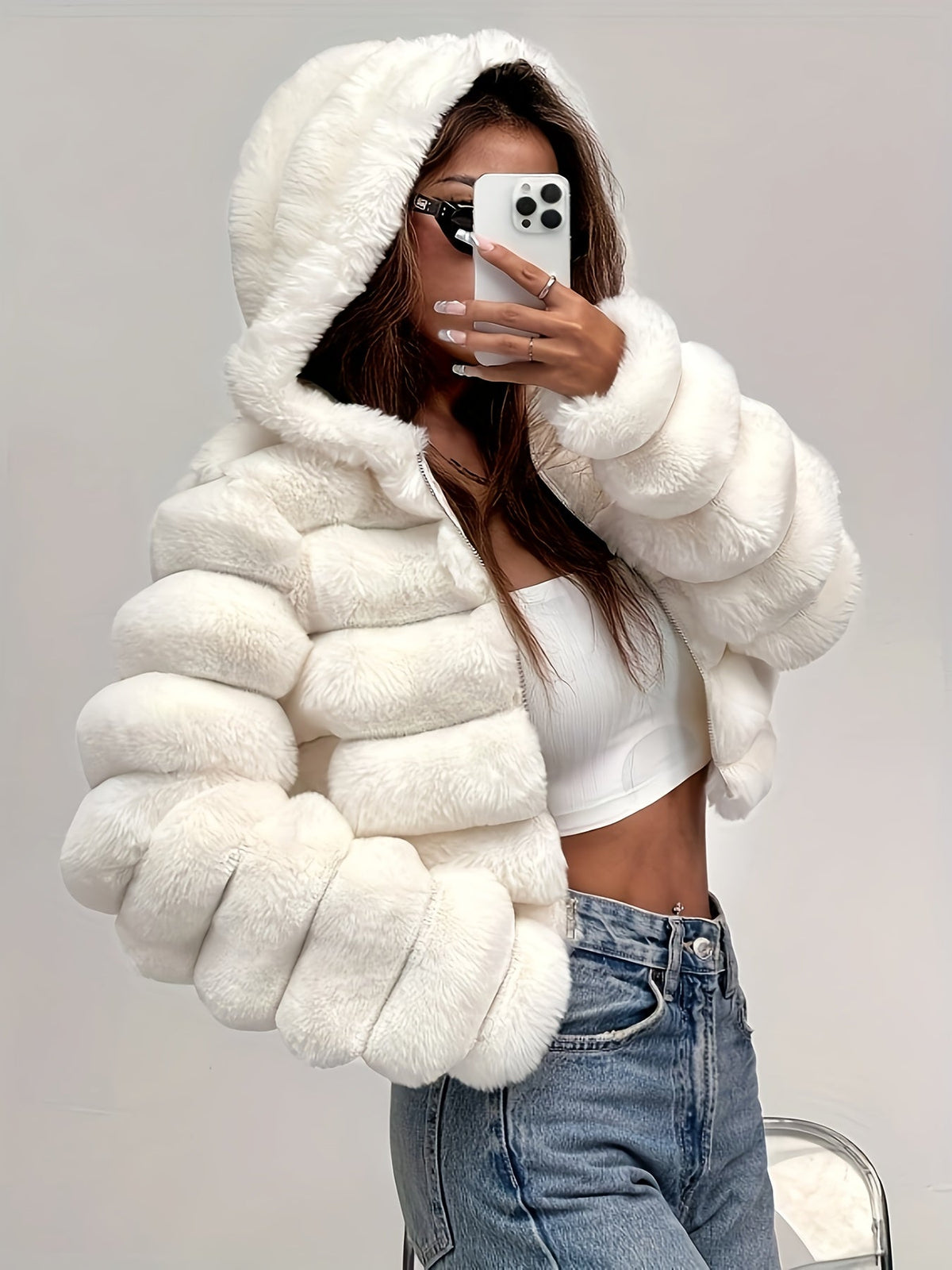 Serene Faux Fur Coat